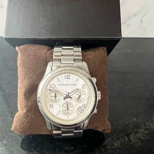 Stainless steel Michael kors watch